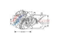 Cooling fan OL7516 Ava Quality Cooling