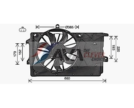 Cooling fan OL7527 Ava Quality Cooling