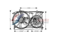 Cooling fan OL7533 Ava Quality Cooling