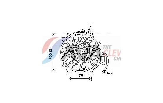 Cooling fan OL7536 Ava Quality Cooling