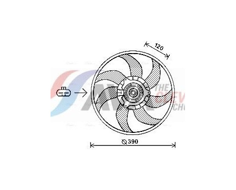 Cooling fan OL7652 Ava Quality Cooling