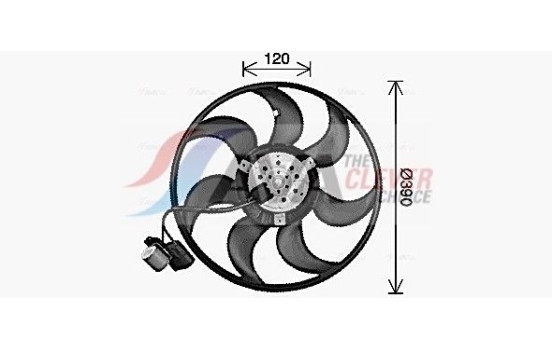 Cooling fan OL7736 Ava Quality Cooling, Image 2