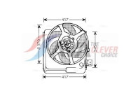 Cooling fan RT7524 Ava Quality Cooling