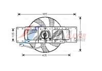 Cooling fan RT7528 Ava Quality Cooling
