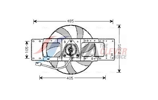 Cooling fan RT7528 Ava Quality Cooling