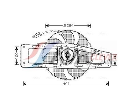Cooling fan RT7535 Ava Quality Cooling