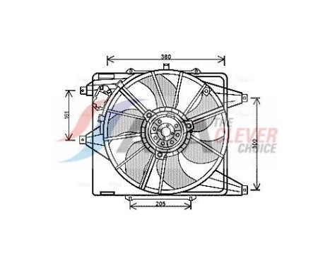 Cooling fan RT7541 Ava Quality Cooling