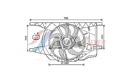 Cooling fan RT7546 Ava Quality Cooling