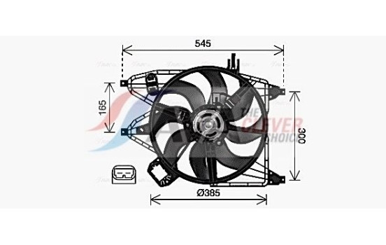 Cooling fan RT7670 Ava Quality Cooling