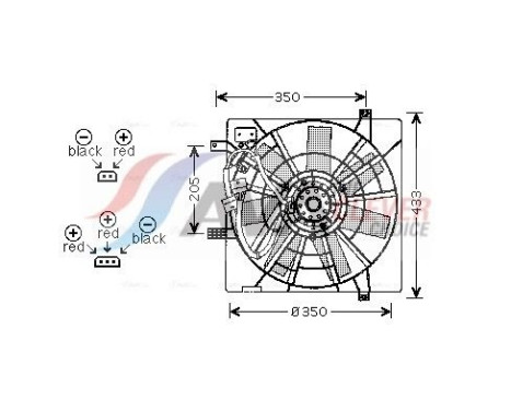 Cooling fan SB7501 Ava Quality Cooling