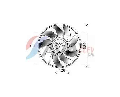 Cooling fan SB7504 Ava Quality Cooling