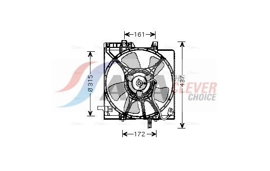 Cooling fan SU7510 Ava Quality Cooling