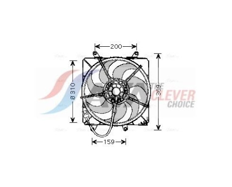Cooling fan TO7506 Ava Quality Cooling
