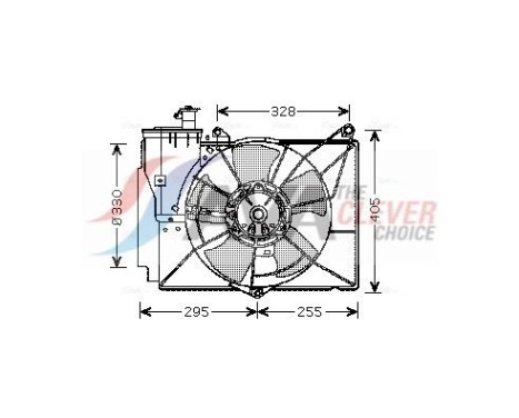 Cooling fan TO7548 Ava Quality Cooling