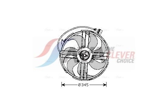 Cooling fan VN7512 Ava Quality Cooling