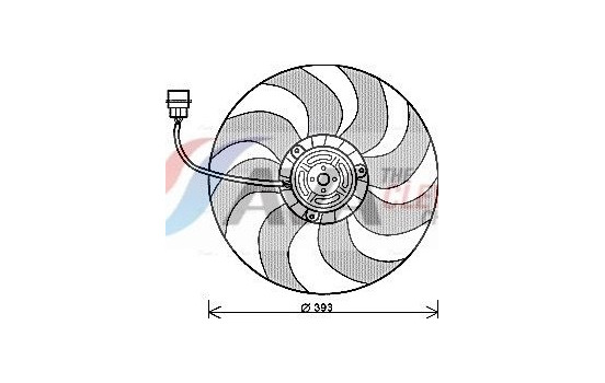 Cooling fan VN7526 Ava Quality Cooling