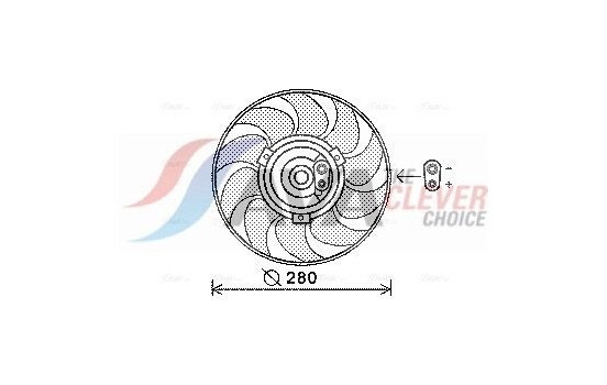 Cooling fan VN7530 Ava Quality Cooling