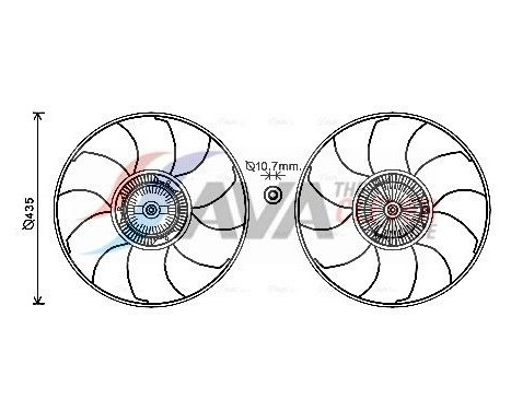 Cooling fan VNF332 Ava Quality Cooling