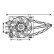 Cooling fan wheel 3434201 Diederichs