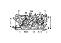 Cooling fan wheel 3485101 Diederichs