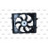 Cooling fan wheel 470036 NRF