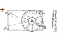 Cooling fan wheel 470112 NRF