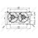 Cooling fan wheel 47050 NRF, Thumbnail 2