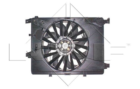 Cooling fan wheel 47202 NRF