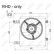 Cooling fan wheel 47447 NRF, Thumbnail 3