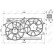 Cooling fan wheel 47453 NRF, Thumbnail 3