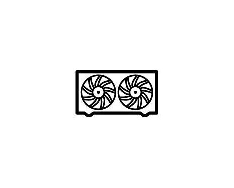 Cooling Fan Wheel 47883 NRF, Image 2