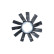 Cooling fan wheel 49890 NRF