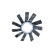 Cooling fan wheel 49890 NRF, Thumbnail 3