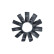 Cooling fan wheel 49891 NRF