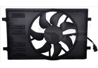 Cooling fan wheel 837-0058 TYC