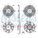 Cooling fan wheel 850149 Nissens