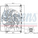 Cooling fan wheel 85739 Nissens