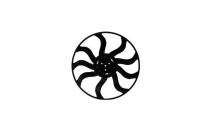 Cooling fan wheel CFF 642 000P Mahle