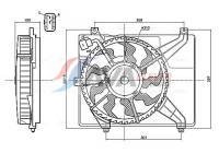 Cooling Fan Wheel HY7604 Ava Quality Cooling