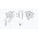 Cooling fan wheel MTC717AX Magneti Marelli, Thumbnail 2