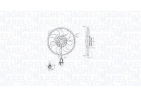 Cooling fan wheel MTC861AX Magneti Marelli