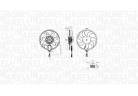 Cooling fan wheel MTC882AX Magneti Marelli