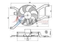 Cooling Fan Wheel RT7685 Ava Quality Cooling