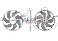 Cooling Fan Wheel RT7686 Ava Quality Cooling