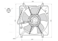 Cooling Fan Wheel TO7800 Ava Quality Cooling