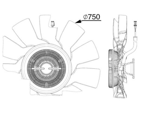 Cooling Fan Wheel