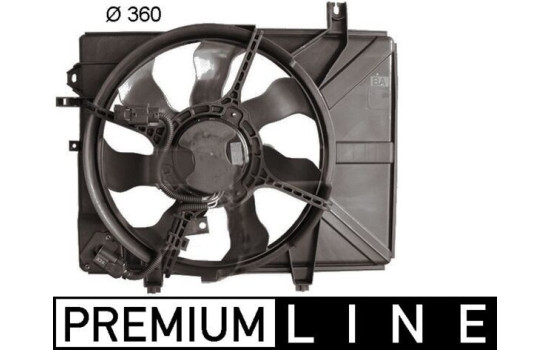 Cooling fan wheel