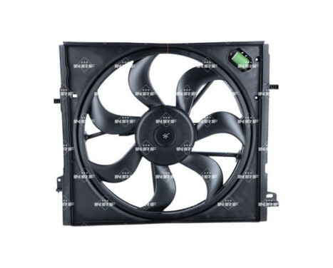 Cooling fan wheel