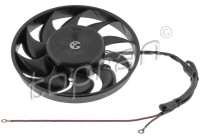 Cooling fan wheel