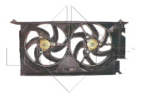 Cooling fan wheel